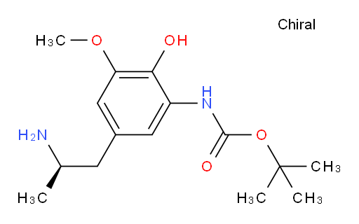 tert-butyl N-{5-[(2R)-2-aminopropyl]-2-hydroxy-3-methoxyphenyl}carbamate