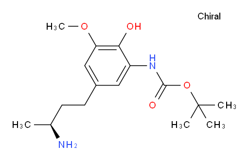 tert-butyl N-{5-[(3S)-3-aminobutyl]-2-hydroxy-3-methoxyphenyl}carbamate