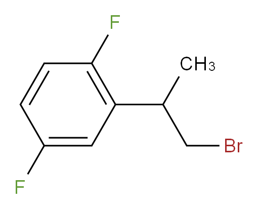 2-(1-bromopropan-2-yl)-1,4-difluorobenzene
