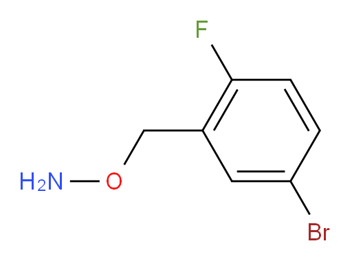 O-[(5-bromo-2-fluorophenyl)methyl]hydroxylamine