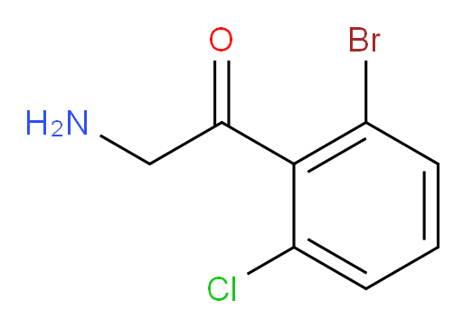 2-amino-1-(2-bromo-6-chlorophenyl)ethan-1-one