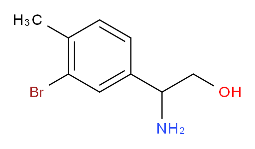 2-amino-2-(3-bromo-4-methylphenyl)ethan-1-ol