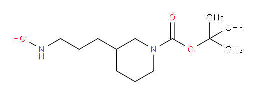 tert-butyl 3-[3-(hydroxyamino)propyl]piperidine-1-carboxylate