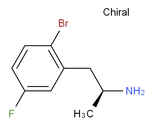 (2S)-1-(2-bromo-5-fluorophenyl)propan-2-amine