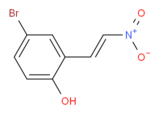 4-bromo-2-(2-nitroethenyl)phenol