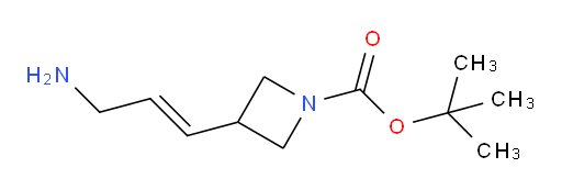 tert-butyl 3-(3-aminoprop-1-en-1-yl)azetidine-1-carboxylate
