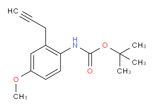 tert-butyl N-[4-methoxy-2-(prop-2-yn-1-yl)phenyl]carbamate