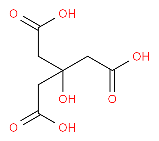 3-(carboxymethyl)-3-hydroxypentanedioic acid