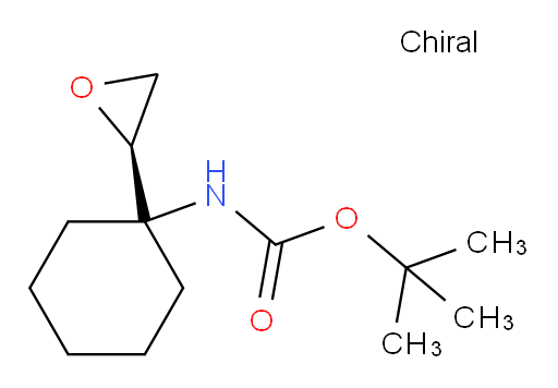 tert-butyl N-{1-[(2R)-oxiran-2-yl]cyclohexyl}carbamate