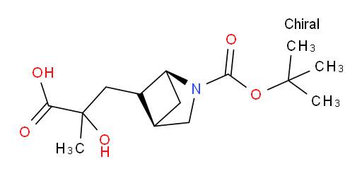 3-[(1S,4R)-2-[(tert-butoxy)carbonyl]-2-azabicyclo[2.1.1]hexan-5-yl]-2-hydroxy-2-methylpropanoic acid