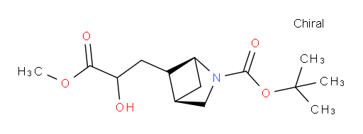 tert-butyl (1S,4R)-5-(2-hydroxy-3-methoxy-3-oxopropyl)-2-azabicyclo[2.1.1]hexane-2-carboxylate