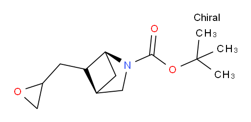 tert-butyl (1S,4R)-5-[(oxiran-2-yl)methyl]-2-azabicyclo[2.1.1]hexane-2-carboxylate