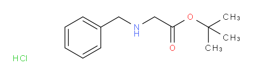 tert-butyl 2-(benzylamino)acetate hydrochloride