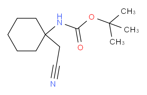 tert-butyl N-[1-(cyanomethyl)cyclohexyl]carbamate