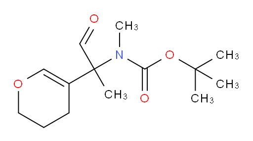 tert-butyl N-[2-(3,4-dihydro-2H-pyran-5-yl)-1-oxopropan-2-yl]-N-methylcarbamate