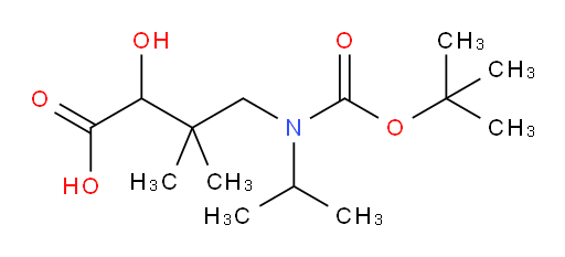 4-{[(tert-butoxy)carbonyl](propan-2-yl)amino}-2-hydroxy-3,3-dimethylbutanoic acid