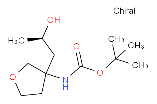 tert-butyl N-{3-[(2R)-2-hydroxypropyl]oxolan-3-yl}carbamate
