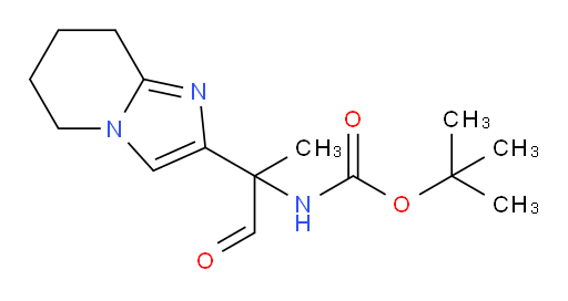 tert-butyl N-(2-{5H,6H,7H,8H-imidazo[1,2-a]pyridin-2-yl}-1-oxopropan-2-yl)carbamate
