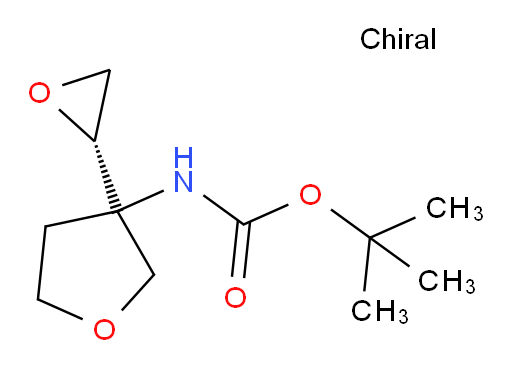 tert-butyl N-{3-[(2S)-oxiran-2-yl]oxolan-3-yl}carbamate