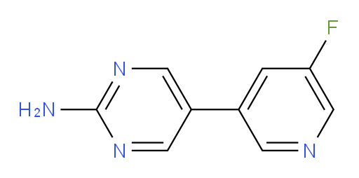 5-(5-fluoropyridin-3-yl)pyrimidin-2-amine