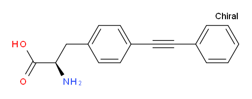 (2R)-2-amino-3-[4-(2-phenylethynyl)phenyl]propanoic acid
