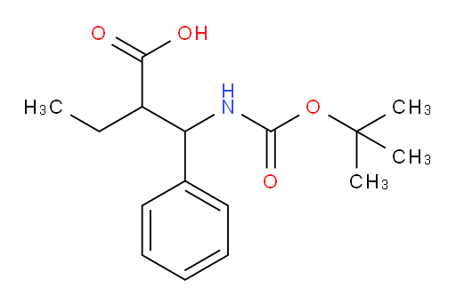 2-({[(tert-butoxy)carbonyl]amino}(phenyl)methyl)butanoic acid