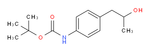 tert-butyl N-[4-(2-hydroxypropyl)phenyl]carbamate