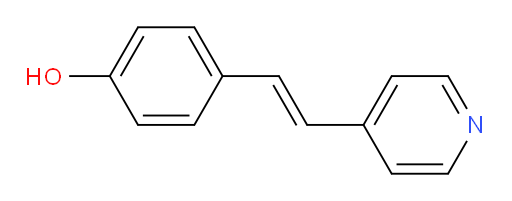 4-[2-(pyridin-4-yl)ethenyl]phenol