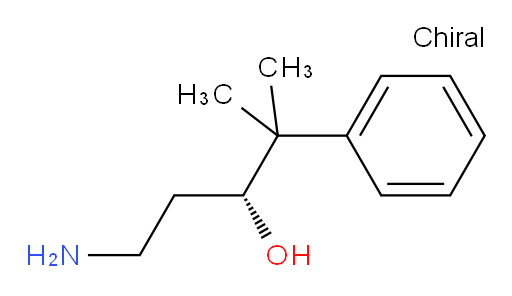 (3R)-1-amino-4-methyl-4-phenylpentan-3-ol