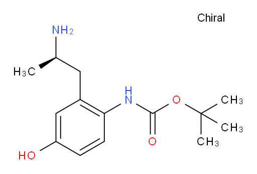 tert-butyl N-{2-[(2R)-2-aminopropyl]-4-hydroxyphenyl}carbamate