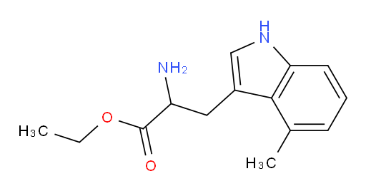 ethyl 2-amino-3-(4-methyl-1H-indol-3-yl)propanoate