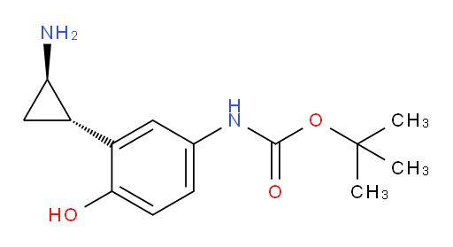 rac-tert-butyl N-{3-[(1R,2S)-2-aminocyclopropyl]-4-hydroxyphenyl}carbamate