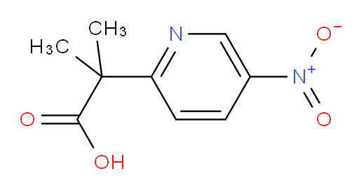 2-methyl-2-(5-nitropyridin-2-yl)propanoic acid