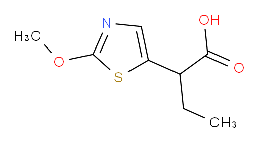 2-(2-methoxy-1,3-thiazol-5-yl)butanoic acid