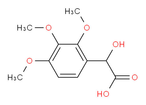 2-hydroxy-2-(2,3,4-trimethoxyphenyl)acetic acid