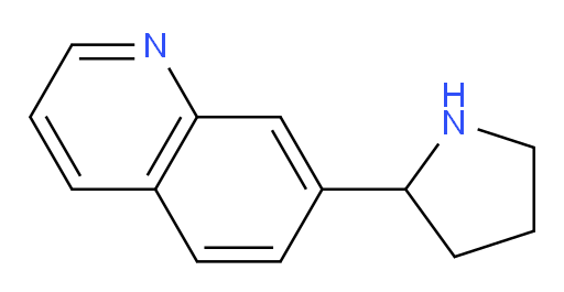 7-(pyrrolidin-2-yl)quinoline