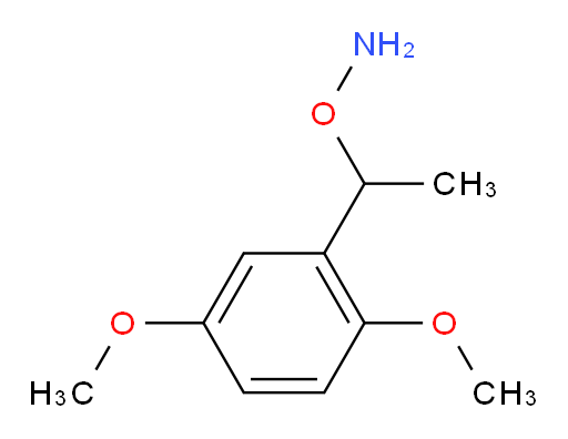 O-[1-(2,5-dimethoxyphenyl)ethyl]hydroxylamine