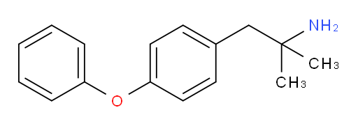 2-methyl-1-(4-phenoxyphenyl)propan-2-amine