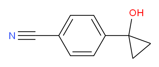 4-(1-hydroxycyclopropyl)benzonitrile