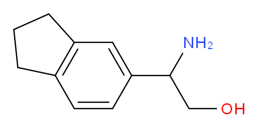 2-amino-2-(2,3-dihydro-1H-inden-5-yl)ethan-1-ol