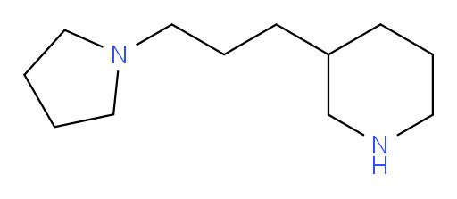 3-[3-(pyrrolidin-1-yl)propyl]piperidine