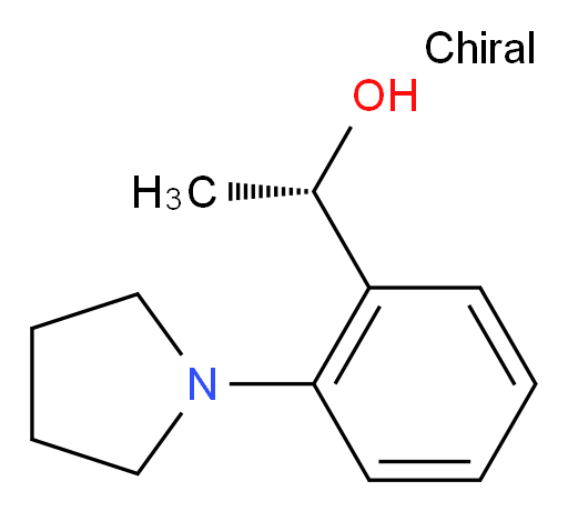 (1S)-1-[2-(pyrrolidin-1-yl)phenyl]ethan-1-ol
