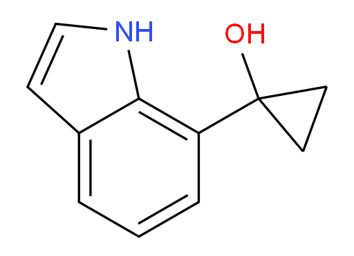 1-(1H-indol-7-yl)cyclopropan-1-ol