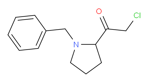 1-(1-benzylpyrrolidin-2-yl)-2-chloroethan-1-one