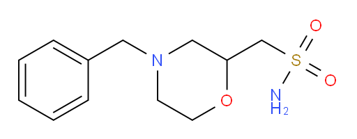 (4-benzylmorpholin-2-yl)methanesulfonamide