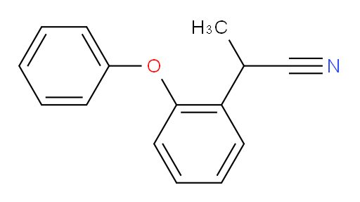 2-(2-phenoxyphenyl)propanenitrile