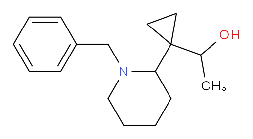 1-[1-(1-benzylpiperidin-2-yl)cyclopropyl]ethan-1-ol