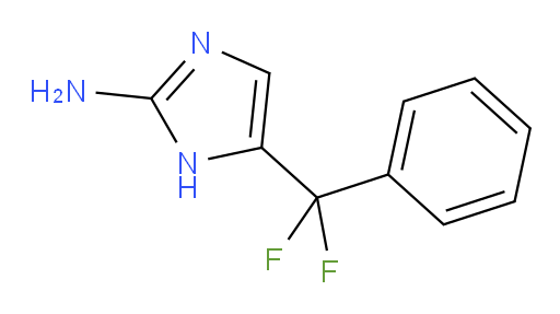 5-[difluoro(phenyl)methyl]-1H-imidazol-2-amine