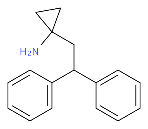 1-(2,2-diphenylethyl)cyclopropan-1-amine