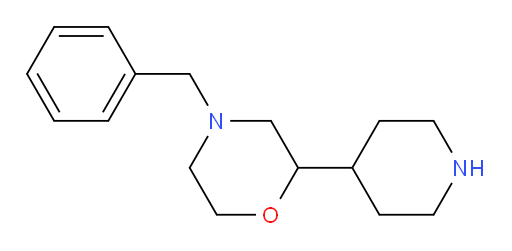 4-benzyl-2-(piperidin-4-yl)morpholine